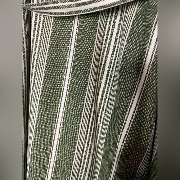 No Boundaries womens 3X sleeveless button up collared mini dress with tie waist - Picture 4 of 7